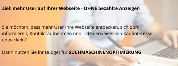 Ziel: mehr User auf die Webseite bekommen Ziel: mehr User auf die Webseite bekommen