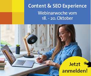mi connect Webinarwoche: Content & SEO Experience mi connect Webinarwoche: Content & SEO Experience